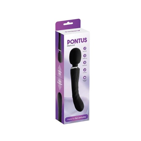 Black clitoral and G-spot vibrator Fantasy - Boys of Toys Sp. z. o.o. (dystrybutor)
