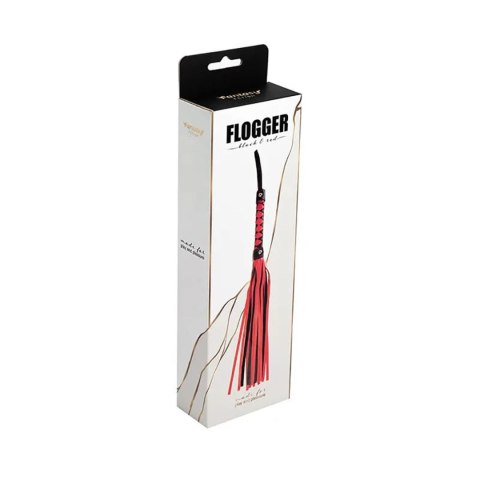 Black & red flogger Fantasy - Boys of Toys Sp. z. o.o. (dystrybutor)