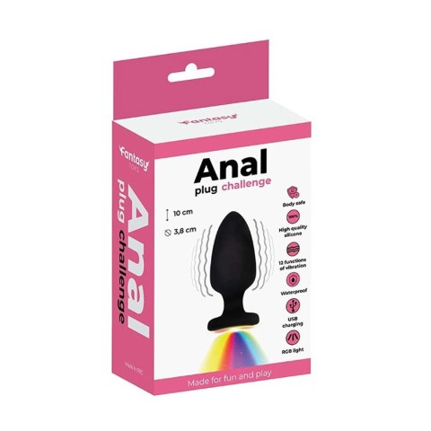 LED Light vibrating anal plug Fantasy - Boys of Toys Sp. z. o.o. (dystrybutor)