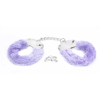 Metal handcuffs with purple furry Fantasy - Boys of Toys Sp. z. o.o. (dystrybutor)