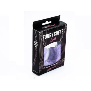 Metal handcuffs with purple furry Fantasy - Boys of Toys Sp. z. o.o. (dystrybutor)