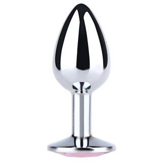 Silver Small Butt Plug with Blue Diamond Fantasy - Boys of Toys Sp. z. o.o. (dystrybutor)