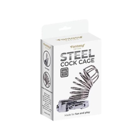 Stainless Steel Penis Cage 1 with Advanced Locking Mechanism Fantasy - Boys of Toys Sp. z. o.o. (dystrybutor)