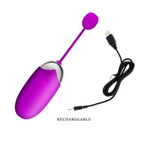 PRETTY LOVE - ABNER EGG 12 function vibrations USB, APP Baile - Boys of Toys Sp. z. o.o. (dystrybutor)