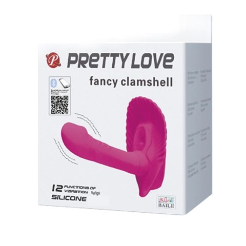 PRETTY LOVE - FANCY CLAMSHELL 12 function vibrations Baile - Boys of Toys Sp. z. o.o. (dystrybutor)
