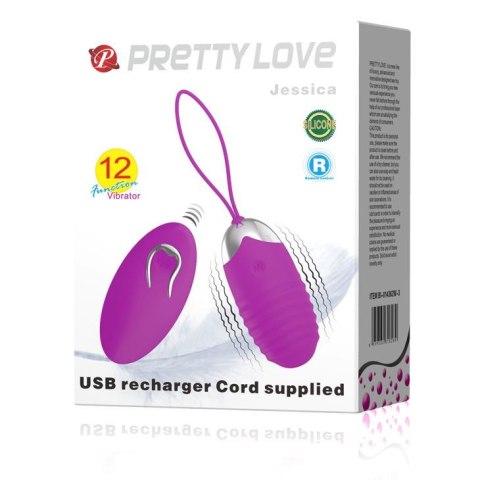 PRETTY LOVE - JESSICA USB 12 functions Baile - Boys of Toys Sp. z. o.o. (dystrybutor)