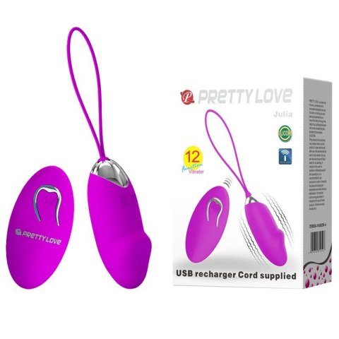 PRETTY LOVE -JULIA, 12 vibration functions Wireless remote control Baile - Boys of Toys Sp. z. o.o. (dystrybutor)