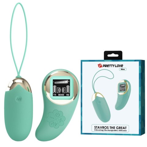 PRETTY LOVE - Mina-10 vibration functions 9 speed levels Wireless remote control Baile - Boys of Toys Sp. z. o.o. (dystrybutor)