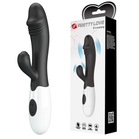 PRETTY LOVE - Snappy black, 30 vibration functions Baile - Boys of Toys Sp. z. o.o. (dystrybutor)