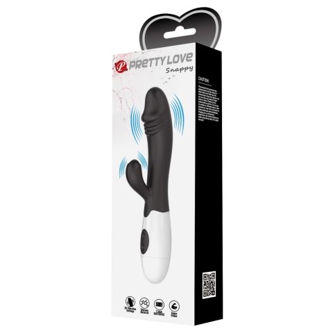 PRETTY LOVE - Snappy black, 30 vibration functions Baile - Boys of Toys Sp. z. o.o. (dystrybutor)