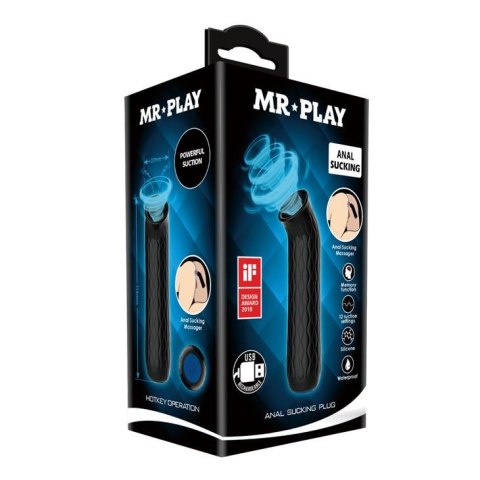 MR PLAY - Anal Sucking Plug Baile - Boys of Toys Sp. z. o.o. (dystrybutor)