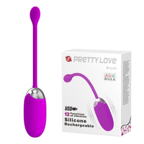 PRETTY LOVE -BROOK, 12 vibration functions Memory function Baile - Boys of Toys Sp. z. o.o. (dystrybutor)