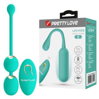 PRETTY LOVE - LECHIES Dream chaser 5, Green, Wireless remote control 12 vibration functions Memory function Baile - Boys of Toys Sp. z. o.o. (dystrybutor)