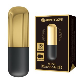 PRETTY LOVE - MINI MASSAGER, 12 vibration functions Baile - Boys of Toys Sp. z. o.o. (dystrybutor)