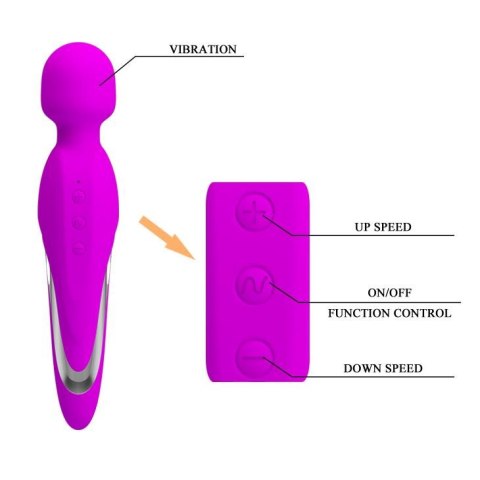 PRETTY LOVE - MORTIMER, USB, 7 vibration, 5 speed level Baile - Boys of Toys Sp. z. o.o. (dystrybutor)