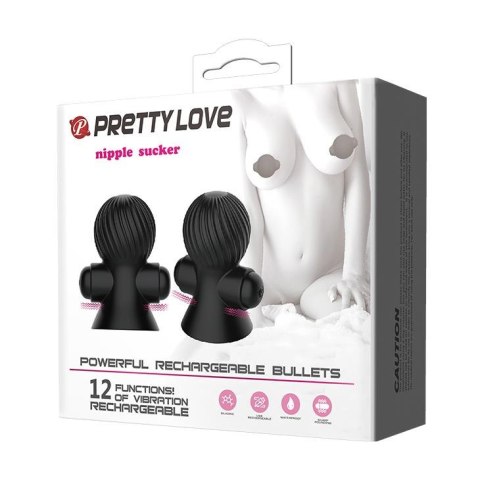 PRETTY LOVE - Nipple Sucker 12 function Baile - Boys of Toys Sp. z. o.o. (dystrybutor)