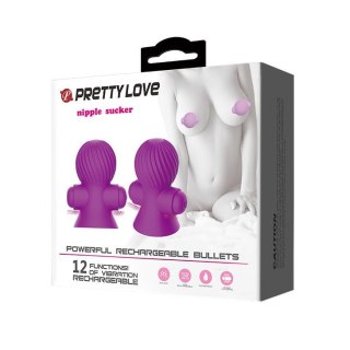 PRETTY LOVE - Nipple Sucker 12 function Baile - Boys of Toys Sp. z. o.o. (dystrybutor)