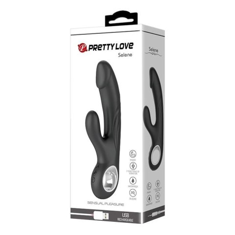 PRETTY LOVE - SELENE, USB, BLACK, 7 function Baile - Boys of Toys Sp. z. o.o. (dystrybutor)