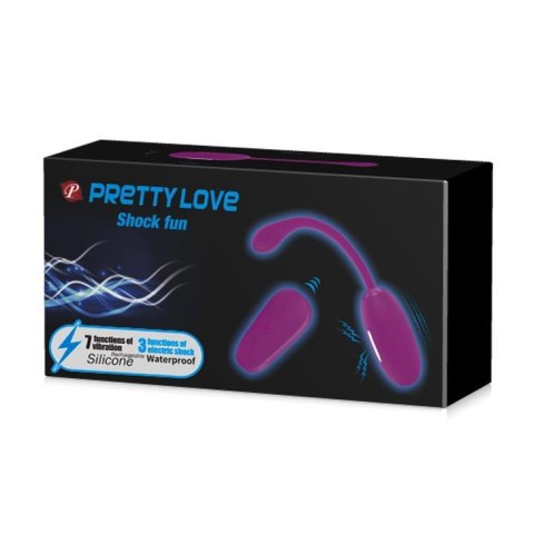 PRETTY LOVE - SHOCK FUN EGG purple Baile - Boys of Toys Sp. z. o.o. (dystrybutor)
