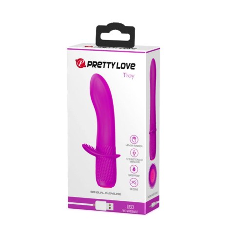 PRETTY LOVE -Troy, 12 vibration functions Memory function Baile - Boys of Toys Sp. z. o.o. (dystrybutor)