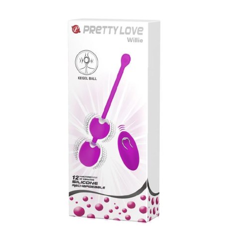 PRETTY LOVE - WILLIE USB remote control 12 function Baile - Boys of Toys Sp. z. o.o. (dystrybutor)