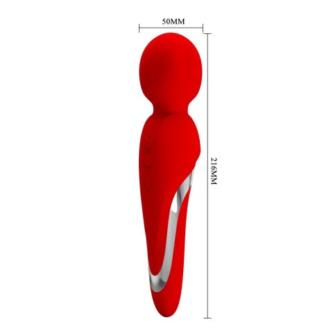 PRETTY LOVE - Walter, 5 levels of speed control 7 vibration functions, Silicone ABS, USB rechargeable Baile - Boys of Toys Sp. z. o.o. (dystrybutor)