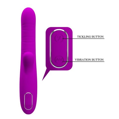PRETTY LOVE - Angelique, 12 vibration functions 4 tickling functions Baile - Boys of Toys Sp. z. o.o. (dystrybutor)