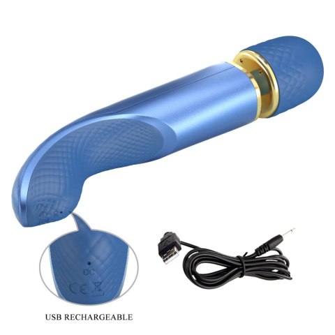 PRETTY LOVE - Colorful Massager Blue, 7 vibration functions 5 levels of speed control Baile - Boys of Toys Sp. z. o.o. (dystrybutor)