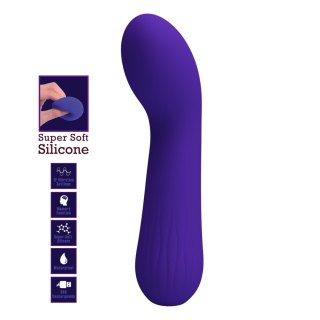 PRETTY LOVE - Faun dark Purple,G-spot vibrator, 12 vibration functions Memory function Baile - Boys of Toys Sp. z. o.o. (dystrybutor)