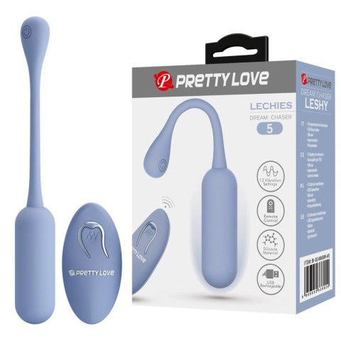 PRETTY LOVE - LECHIES Dream chaser 5, Blue, Wireless remote control 12 vibration functions Memory function Baile - Boys of Toys Sp. z. o.o. (dystrybutor)
