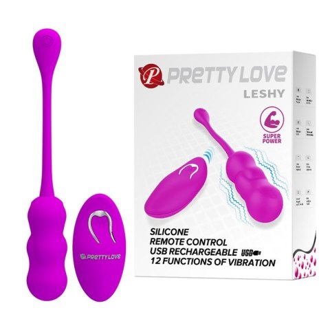 PRETTY LOVE -LESHY, 12 vibration functions Wireless remote control Baile - Boys of Toys Sp. z. o.o. (dystrybutor)