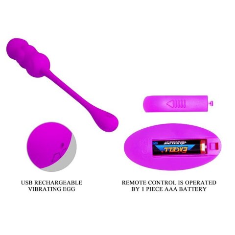 PRETTY LOVE -LESHY, 12 vibration functions Wireless remote control Baile - Boys of Toys Sp. z. o.o. (dystrybutor)