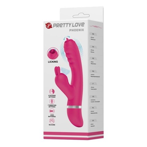 PRETTY LOVE -PHOENIX, 7 vibration functions 4 stimulation functions Baile - Boys of Toys Sp. z. o.o. (dystrybutor)