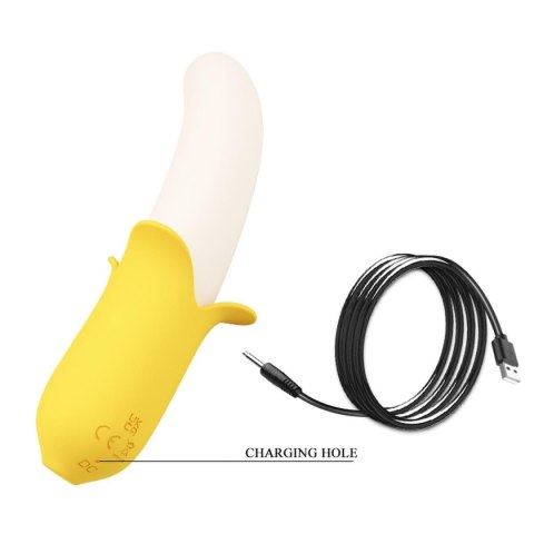 PRETTY LOVE - Banana Greek, 7 vibration functions 3 thrusting settings Baile - Boys of Toys Sp. z. o.o. (dystrybutor)