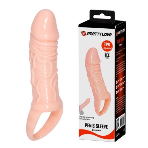 PRETTY LOVE -Breyden PENIS SLEEVE Baile - Boys of Toys Sp. z. o.o. (dystrybutor)