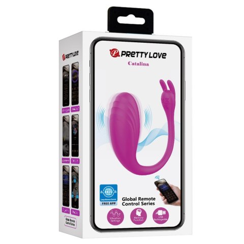 PRETTY LOVE - Catalina, 12 vibration functions Mobile APP Long-distance Control Baile - Boys of Toys Sp. z. o.o. (dystrybutor)