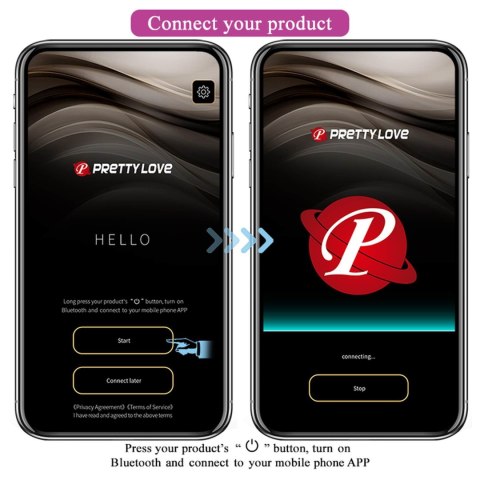 PRETTY LOVE - Jayleen, 12 vibration functions Mobile APP Long-distance Control Baile - Boys of Toys Sp. z. o.o. (dystrybutor)