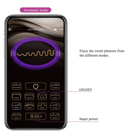 PRETTY LOVE - Jayleen, 12 vibration functions Mobile APP Long-distance Control Baile - Boys of Toys Sp. z. o.o. (dystrybutor)