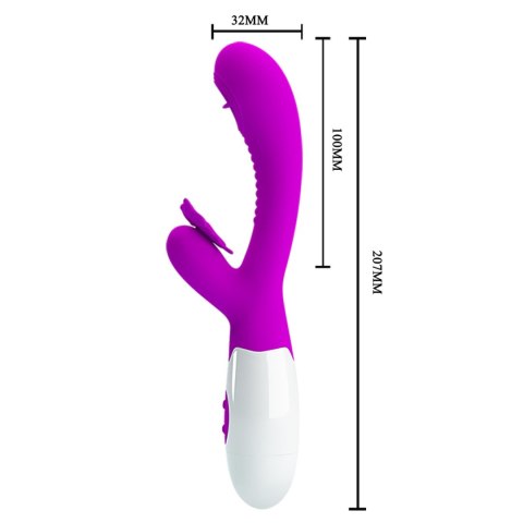 PRETTY LOVE - Moth, 12 vibration functions 3 licking settings Baile - Boys of Toys Sp. z. o.o. (dystrybutor)