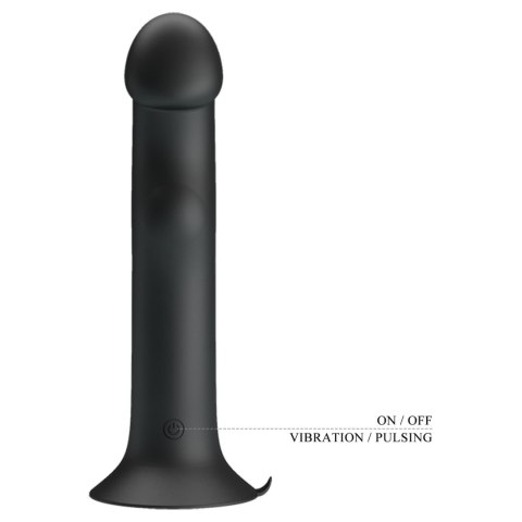 PRETTY LOVE - Murray BLACK, 12 vibration functions 12 pulse wave settings Suction base Baile - Boys of Toys Sp. z. o.o. (dystrybutor)