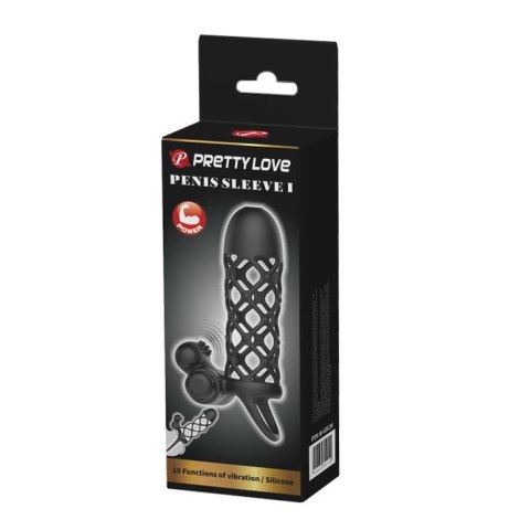 PRETTY LOVE -PENIS SLEEVE I, 10 vibration functions Baile - Boys of Toys Sp. z. o.o. (dystrybutor)