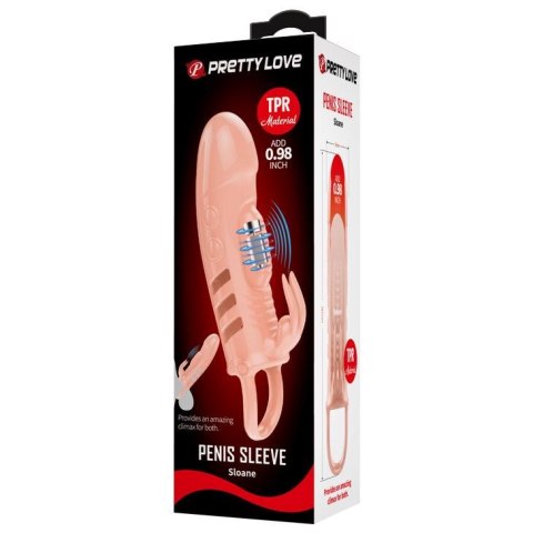 PRETTY LOVE - Sloane, PENIS SLEEVE Vibration Baile - Boys of Toys Sp. z. o.o. (dystrybutor)