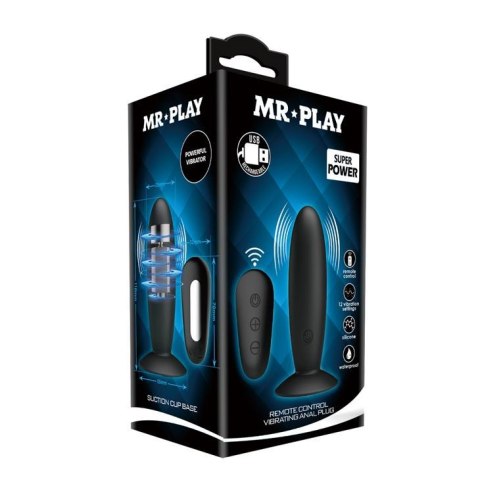 MR PLAY - Remote Control Vibrating Anal Plug Baile - Boys of Toys Sp. z. o.o. (dystrybutor)