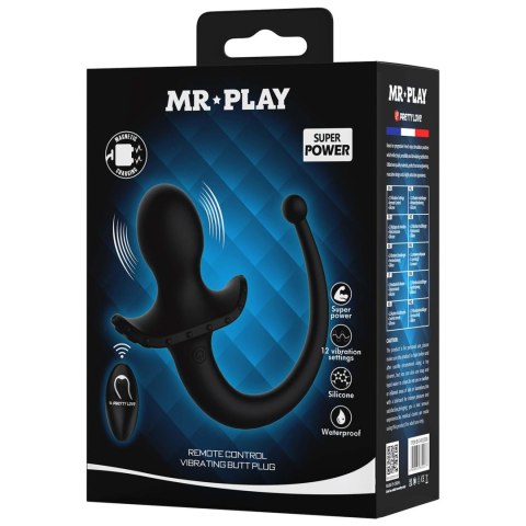 Mr. Play Remote Control Vibrating Anal Plug Baile - Boys of Toys Sp. z. o.o. (dystrybutor)