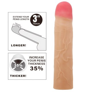 PRETTY LOVE - Kylian Flesh, Extend your penis lenghth 3'' (76mm) Baile - Boys of Toys Sp. z. o.o. (dystrybutor)