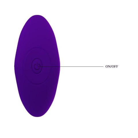 PRETTY LOVE - MORTON Anal Plug Massager 12 Functions USB Baile - Boys of Toys Sp. z. o.o. (dystrybutor)