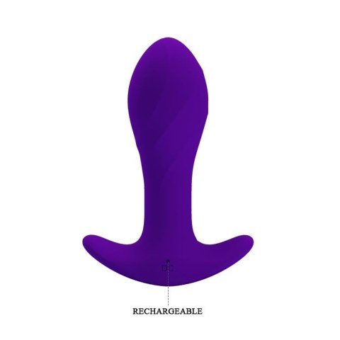 PRETTY LOVE - MORTON Anal Plug Massager 12 Functions USB Baile - Boys of Toys Sp. z. o.o. (dystrybutor)