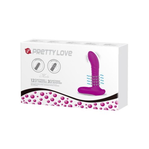 PRETTY LOVE - PROSTATE MASSAGER, USB 3 rot; 12 vibr. USB Baile - Boys of Toys Sp. z. o.o. (dystrybutor)