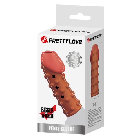 PRETTY LOVE Penis Sleeve, TPR, Waterproof Baile - Boys of Toys Sp. z. o.o. (dystrybutor)