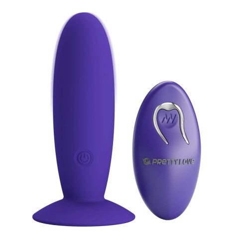 PRETTY LOVE - Remotr control vibrating plug - Youth, Wireless remote control 12 vibration functions Suction base Baile - Boys of Toys Sp. z. o.o. (dystrybutor)